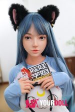 DOLLSENIOR 叽可(Jike) 148cm Dカップ フルシリコン ノーマル肌 顎機能付き 愛嬌 小柄 ラブドール - 画像 (2)
