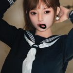 DOLLSENIOR 冷月(Lengyue) 163cm Eカップ ノーマル肌 フルシリコン 顎機能付き エッチ JK 泣きぼくろ ラブドール