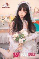 DOLLSENIOR 美咲(meixiao) 148cm Dカップ フルシリコン ノーマル肌 顎機能付き 愛嬌 お嬢ちゃん ラブドール 新品 - 画像 (8)