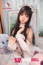 DOLLSENIOR 美咲(meixiao) 148cm Dカップ フルシリコン ノーマル肌 顎機能付き お嬢ちゃん 無邪気 ラブドール 新品 - 画像 (5)