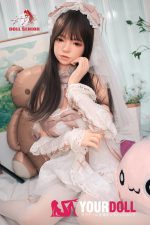 DOLLSENIOR 美咲(meixiao) 148cm Dカップ フルシリコン ノーマル肌 顎機能付き お嬢ちゃん 無邪気 ラブドール 新品 - 画像 (10)