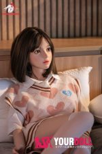 DOLLSENIOR 叽可(Jike) 148cm Dカップ フルシリコン ノーマル肌 顎機能付き 愛嬌 リアル彼女 ラブドール - 画像 (6)