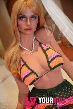 WM Dolls Vicky #SS162 172cm Fカップ 顎機能付き ブラウン肌 シリコンヘッド+S-TPEボディ 長身美女 ラブドール - 画像 (8)