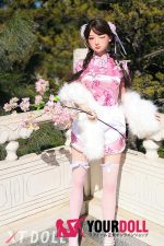 XTDOLL Meng Ling XT-bym16-C 157cm Eカップ ノーマル肌 顎機能追加可 フルシリコン 開閉可能な瞼 愛嬌 リアル ラブドール - 画像 (9)