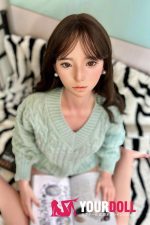 蛍火日記 西風 165cm Cカップ 顎機能追加可 フルシリコン ボディ選択可 同棲彼女 等身大 ラブドール - 画像 (2)