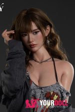 TOP-CYDOLL Yuki 168cm Fカップ フルシリコン ボディ選択可 顎機能追加可 Wheat肌 巨乳 雀斑メイク 美人 等身大ドール 新品