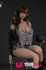 TOP-CYDOLL Yuki 168cm Fカップ フルシリコン ボディ選択可 顎機能追加可 Wheat肌 巨乳 雀斑メイク 美人 等身大ドール 新品 - 画像 (12)