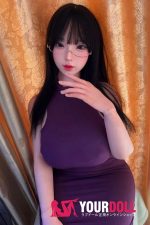 Evas Doll 伊莉(Yili) 162cm Gカップ フルシリコン ホワイト肌 巨乳 眼鏡娘 色気 ラブドール - 画像 (4)