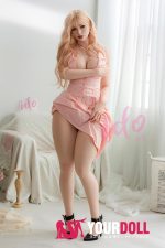 IDO Doll #ID1H 167cm Fカップ フルシリコン ホワイト肌 ブロンド 熟女 ふっくら唇 ラブドール - 画像 (20)