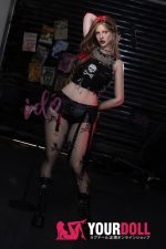 IDO Doll #ID2S 167cm Fカップ フルシリコン 顎機能付き ブラウン肌 外人 パンク系 ダークメイク 熟女 ラブドール - 画像 (20)