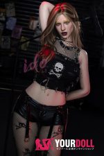 IDO Doll #ID2S 167cm Fカップ フルシリコン 顎機能付き ブラウン肌 外人 パンク系 ダークメイク 熟女 ラブドール - 画像 (18)
