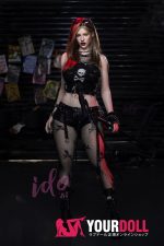 IDO Doll #ID2S 167cm Fカップ フルシリコン 顎機能付き ブラウン肌 外人 パンク系 ダークメイク 熟女 ラブドール - 画像 (23)