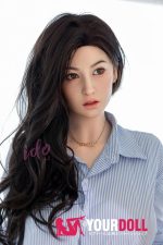 IDO Doll #ID8H 167cm Fカップ フルシリコン ホワイト肌 彼シャツ アジア系 楚々 美乳 ラブドール - 画像 (10)