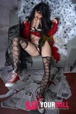 Irontech Doll Vanessa B2 161cm Minus AAカップ フルシリコン ノーマル肌 退廃美 貧乳 雀斑メイク ラブドール 新品 顎機能追加可 - 画像 (22)