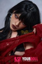 Irontech Doll Vanessa B2 161cm Minus AAカップ フルシリコン ノーマル肌 退廃美 貧乳 雀斑メイク ラブドール 新品 顎機能追加可 - 画像 (4)