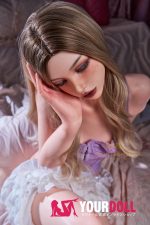 Irontech Doll Vanessa B2 161cm Minus AAカップ フルシリコン ノーマル肌 外人美女 貧乳 雀斑メイク ラブドール 顎機能追加可 - 画像 (6)