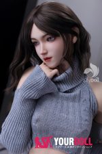 LilyDoll Freya-D #LH031A-D 159cm Bカップ シリコンヘッド+TPEボディ Natural肌 ちっぱい 巨尻 色気 ラブドール