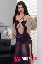 LilyDoll Selene-D #LH033A-D 158cm Dカップ シリコンヘッド+TPEボディ Tan肌 艶美 熟女 ラブドール - 画像 (6)