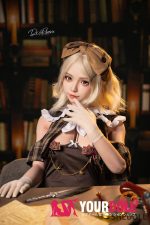 Shedoll Jenny(珍妮) 156cm Eカップ フルシリコン 顎機能追加可 ブロンド 巨乳 美少女探偵 ラブドール - 画像 (7)