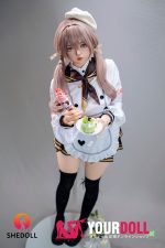 Shedoll Duoduo(朵朵) 156cm Eカップ フルシリコン 顎機能追加可 愛嬌 巨乳 ラブドール - 画像 (7)