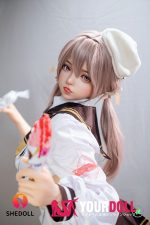 Shedoll Duoduo(朵朵) 156cm Eカップ フルシリコン 顎機能追加可 愛嬌 巨乳 ラブドール - 画像 (4)