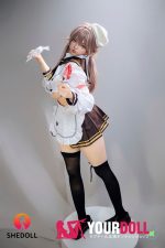 Shedoll Duoduo(朵朵) 156cm Eカップ フルシリコン 顎機能追加可 愛嬌 巨乳 ラブドール - 画像 (13)