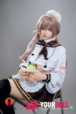 Shedoll Duoduo(朵朵) 156cm Eカップ フルシリコン 顎機能追加可 愛嬌 巨乳 ラブドール - 画像 (6)