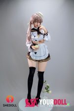 Shedoll Duoduo(朵朵) 156cm Eカップ フルシリコン 顎機能追加可 愛嬌 巨乳 ラブドール - 画像 (12)