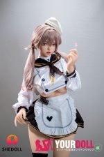 Shedoll Duoduo(朵朵) 156cm Eカップ フルシリコン 顎機能追加可 愛嬌 巨乳 ラブドール - 画像 (8)