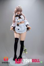 Shedoll Duoduo(朵朵) 156cm Eカップ フルシリコン 顎機能追加可 愛嬌 巨乳 ラブドール - 画像 (11)