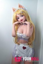 ElsaBabe 加古元子 AHR007 148cm-S ピンク肌 フルシリコン 猫娘 ケモノ系 メイド ラブドール - 画像 (11)