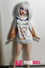 ElsaBabe 及川五月 AHR014 125cm ピンク肌 フルシリコン 白髪 無邪気 癒し系 アニメドール - 画像 (15)