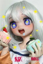 ElsaBabe 及川五月 AHR014 125cm ピンク肌 フルシリコン 白髪 無邪気 癒し系 アニメドール - 画像 (4)