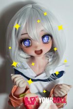 ElsaBabe 及川五月 AHR014 125cm ピンク肌 フルシリコン 白髪 無邪気 癒し系 アニメドール - 画像 (6)
