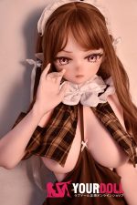ElsaBabe 中江灯子 RAD038 140cm-M ピンク肌 フルシリコン ツンデレ メイド 巨乳 エルフ耳 アニメドール - 画像 (6)