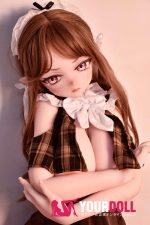 ElsaBabe 中江灯子 RAD038 140cm-M ピンク肌 フルシリコン ツンデレ メイド 巨乳 エルフ耳 アニメドール - 画像 (5)
