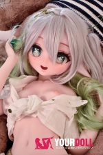 ElsaBabe 赤坂香織 AHR015 125cm ピンク肌 フルシリコン エルフ耳 癒し系 コスプレ系 アニメドール - 画像 (4)