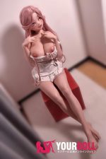 ElsaBabe 花坂紗良 RAHC025 160cm-L ピンク肌 フルシリコン 巨乳 色香 魔性の笑顔 アニメ系 等身大ドール 新品 - 画像 (29)
