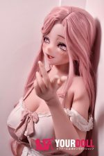 ElsaBabe 花坂紗良 RAHC025 160cm-L ピンク肌 フルシリコン 巨乳 色香 魔性の笑顔 アニメ系 等身大ドール 新品 - 画像 (18)