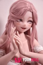 ElsaBabe 花坂紗良 RAHC025 160cm-L ピンク肌 フルシリコン 巨乳 色香 魔性の笑顔 アニメ系 等身大ドール 新品 - 画像 (6)