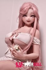 ElsaBabe 花坂紗良 RAHC025 160cm-L ピンク肌 フルシリコン 巨乳 色香 魔性の笑顔 アニメ系 等身大ドール 新品 - 画像 (20)