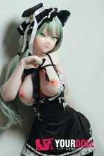 ElsaBabe 奈月飛鳥 AHR012 140cm-M ピンク肌 フルシリコン 猫系彼女 美人 ラブドール - 画像 (12)
