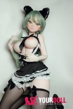 ElsaBabe 奈月飛鳥 AHR012 140cm-M ピンク肌 フルシリコン 猫系彼女 美人 ラブドール - 画像 (19)