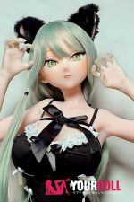 ElsaBabe 奈月飛鳥 AHR012 140cm-M ピンク肌 フルシリコン 猫系彼女 美人 ラブドール - 画像 (4)
