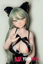 ElsaBabe 奈月飛鳥 AHR012 140cm-M ピンク肌 フルシリコン 猫系彼女 美人 ラブドール - 画像 (9)