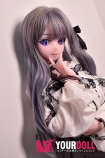 ElsaBabe 浅野塔莉 AHR017 148cm-M ピンク肌 フルシリコン 意地悪 お嬢様 アニメドール 新品 - 画像 (2)
