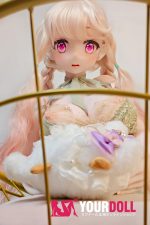 ElsaBabe 清野檸檬 RAD040 140cm-M ピンク肌 フルシリコン ハート目 綺麗 照れ顔 アニメドール - 画像 (20)