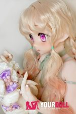 ElsaBabe 清野檸檬 RAD040 140cm-M ピンク肌 フルシリコン ハート目 綺麗 照れ顔 アニメドール - 画像 (9)