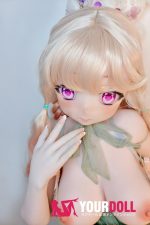 ElsaBabe 清野檸檬 RAD040 140cm-M ピンク肌 フルシリコン ハート目 綺麗 照れ顔 アニメドール - 画像 (8)