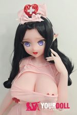 ElsaBabe 水城理沙 RAD021 148cm-L ピンク肌 フルシリコン エルフ耳 ナースプレイ 巨乳 エロ ラブドール - 画像 (18)